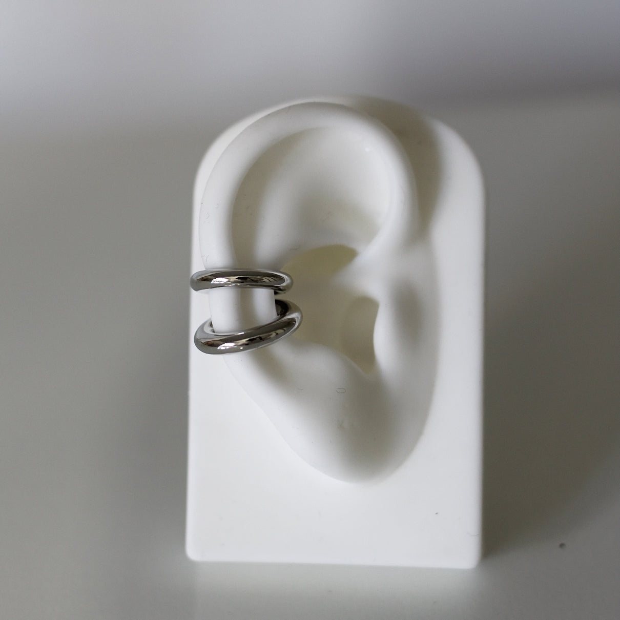 Set Earcuff plateado