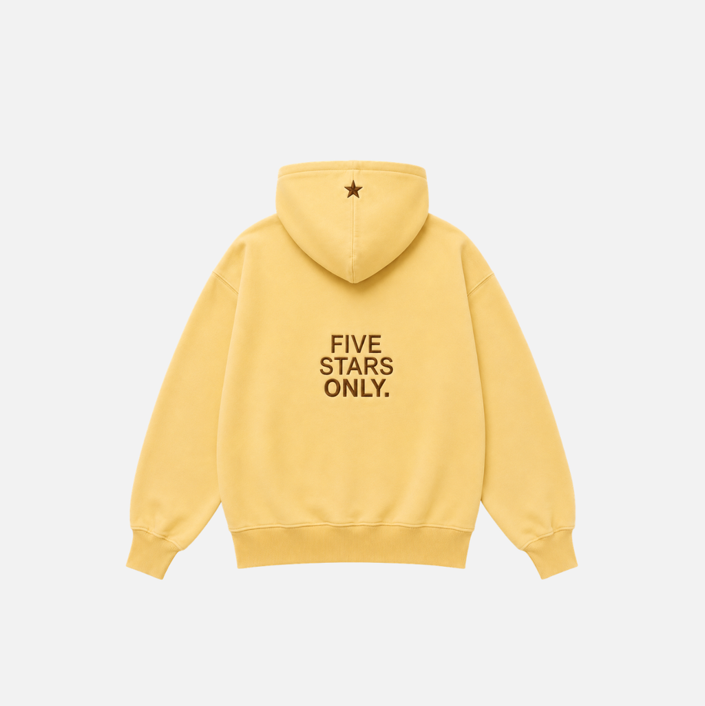 FIVE STARS ONLY HOODIE