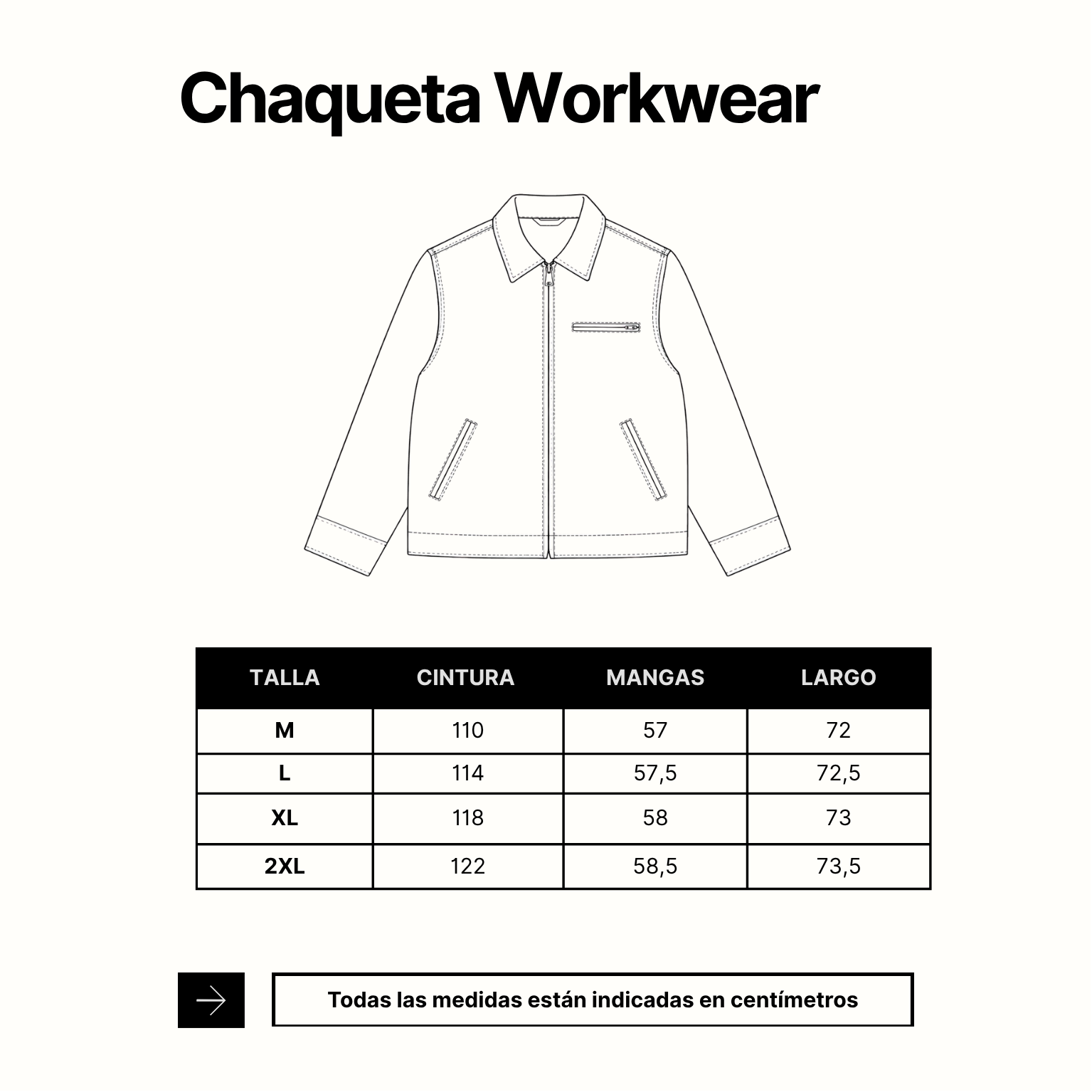 Chaqueta Workwear Verde