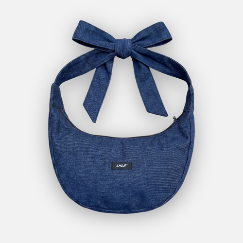 Bolso Ribbon Ajustable Denim Azul