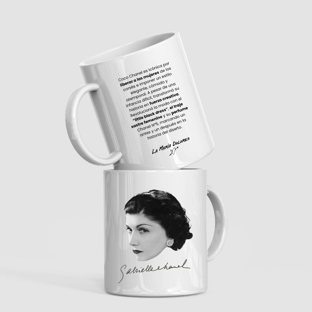 Mugs ICÓNICAS: Coco Chanel