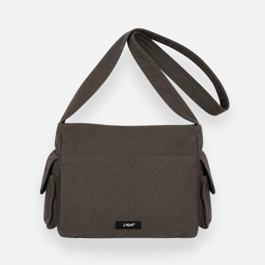 Crossbody cargo bag verde musgo