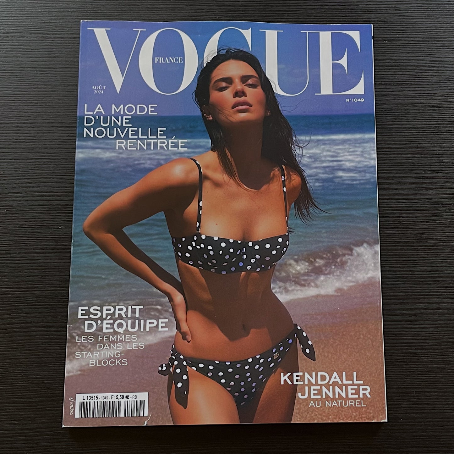 Vogue France Nº1049, October Issue, Portada Kendall Jenner