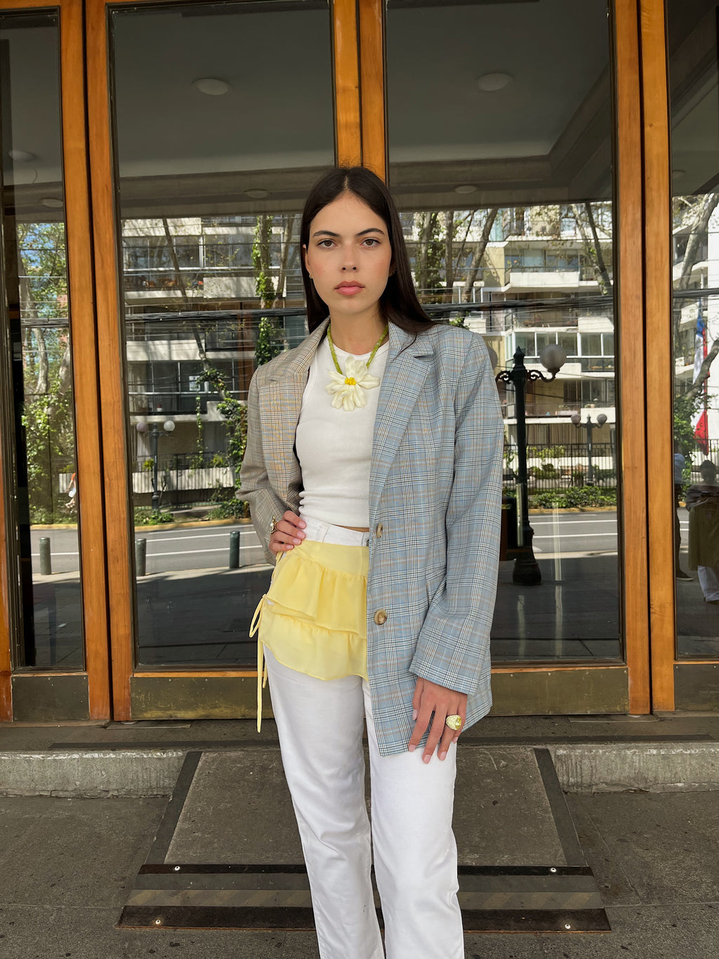 Sobre falda yellow butter