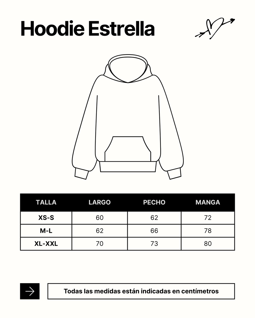 Poleron gris con gorro desgastado estrella en espalda