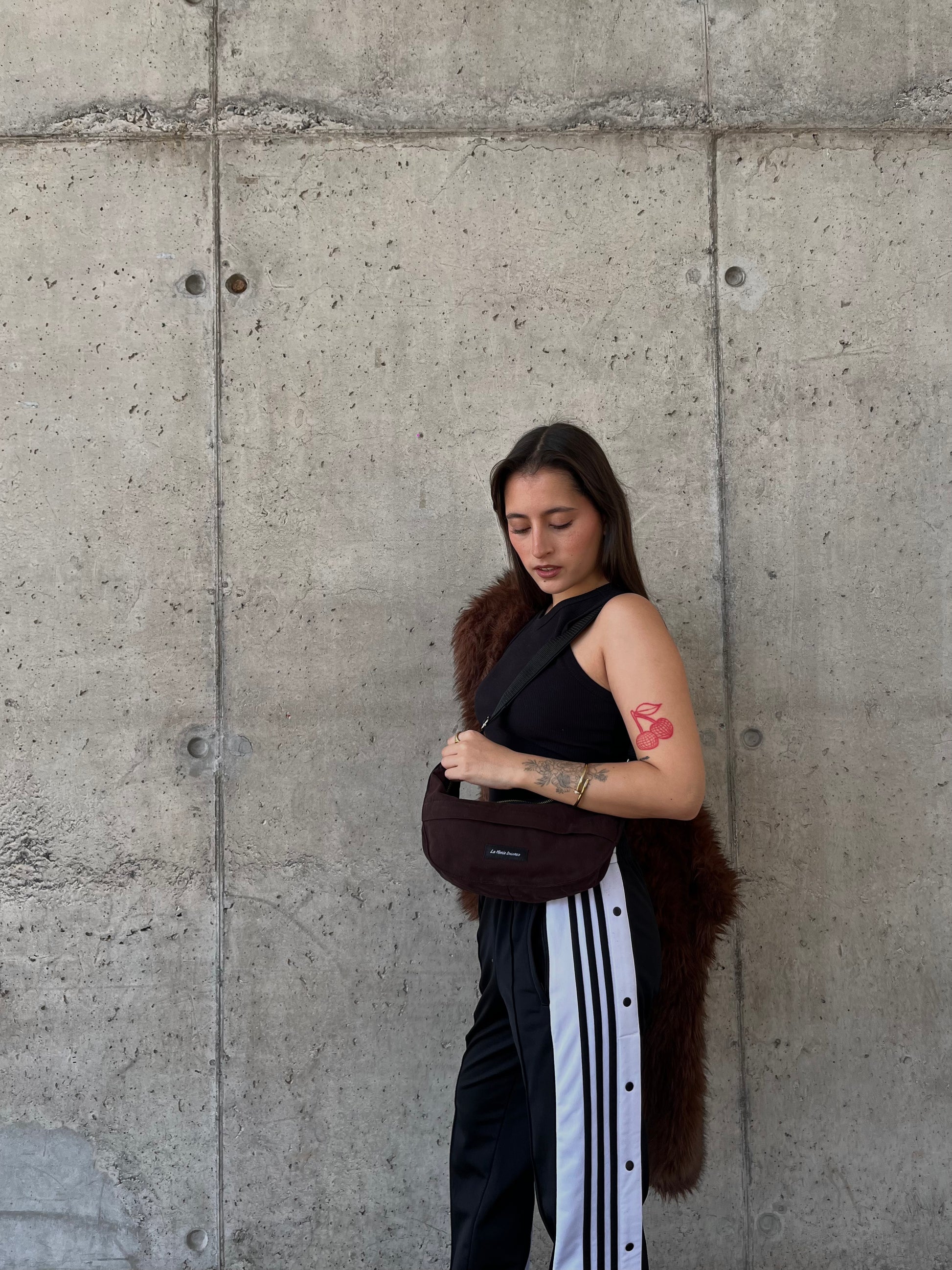 Sling Bag Reciclado Chocolate