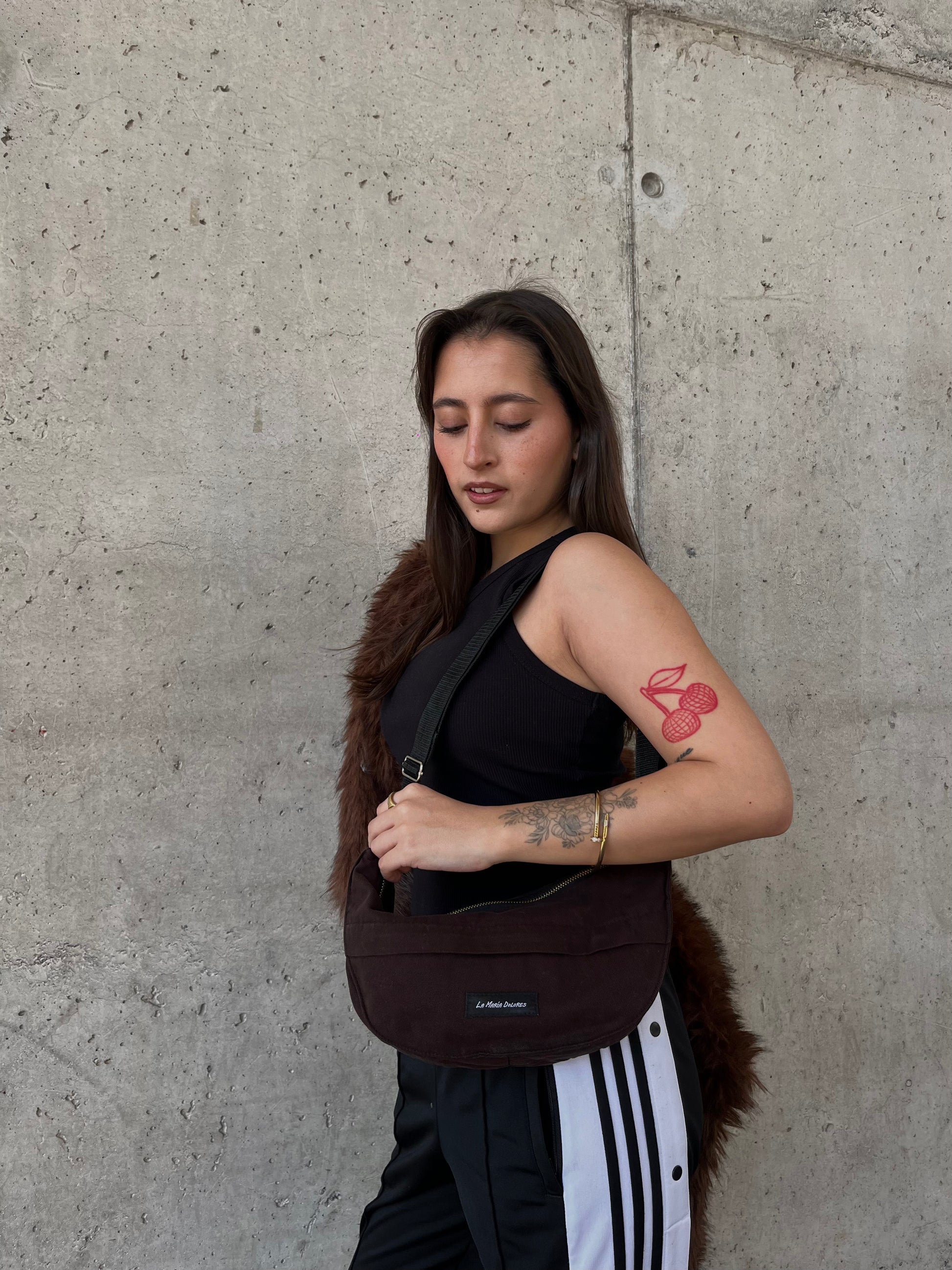 Sling Bag Reciclado Chocolate