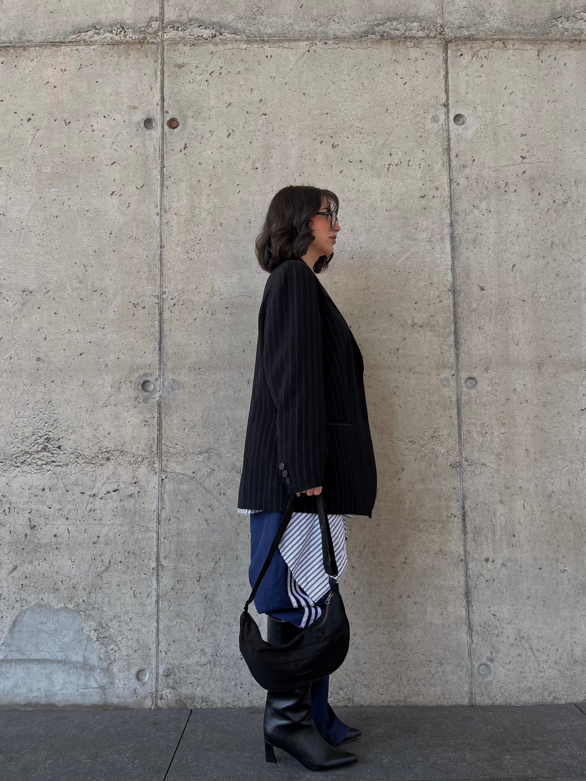 Sling Bag Reciclado Negro