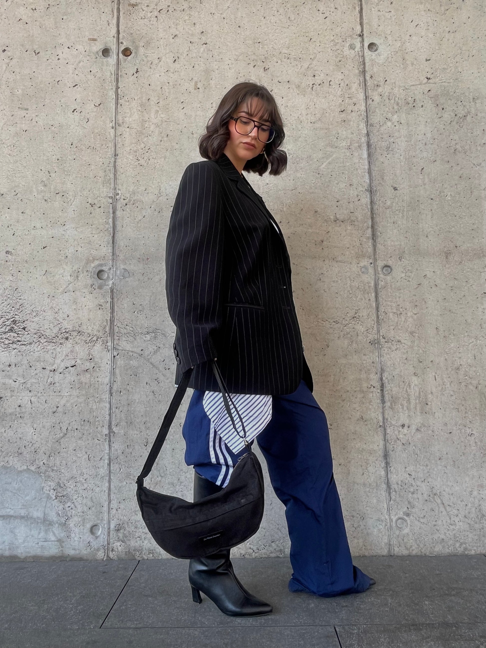 Sling Bag Reciclado Negro