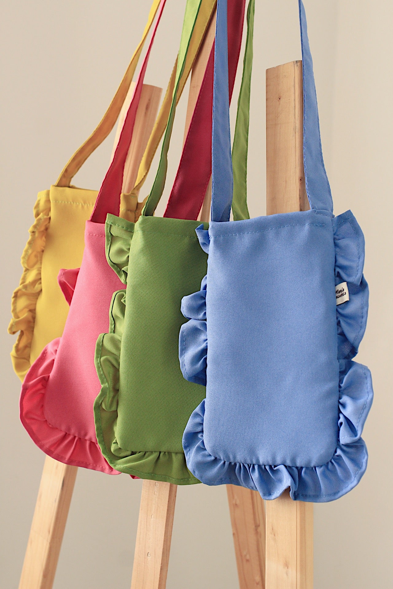 Mini totebag Laura Reciclado Celeste