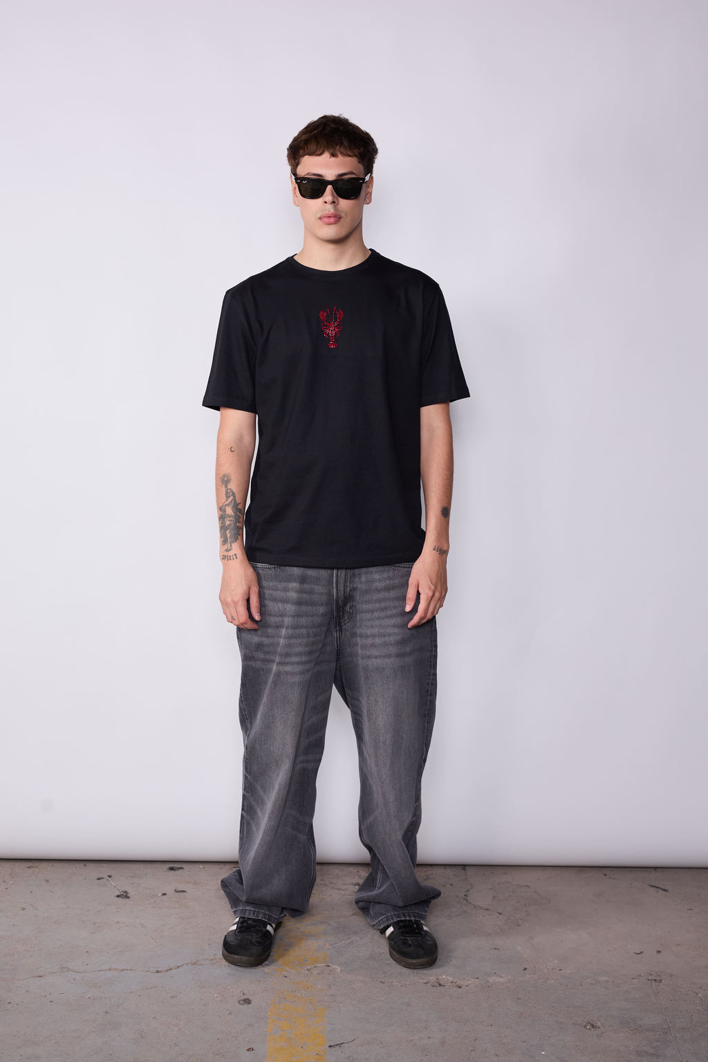 Polera Slim Fit Langosta Negra