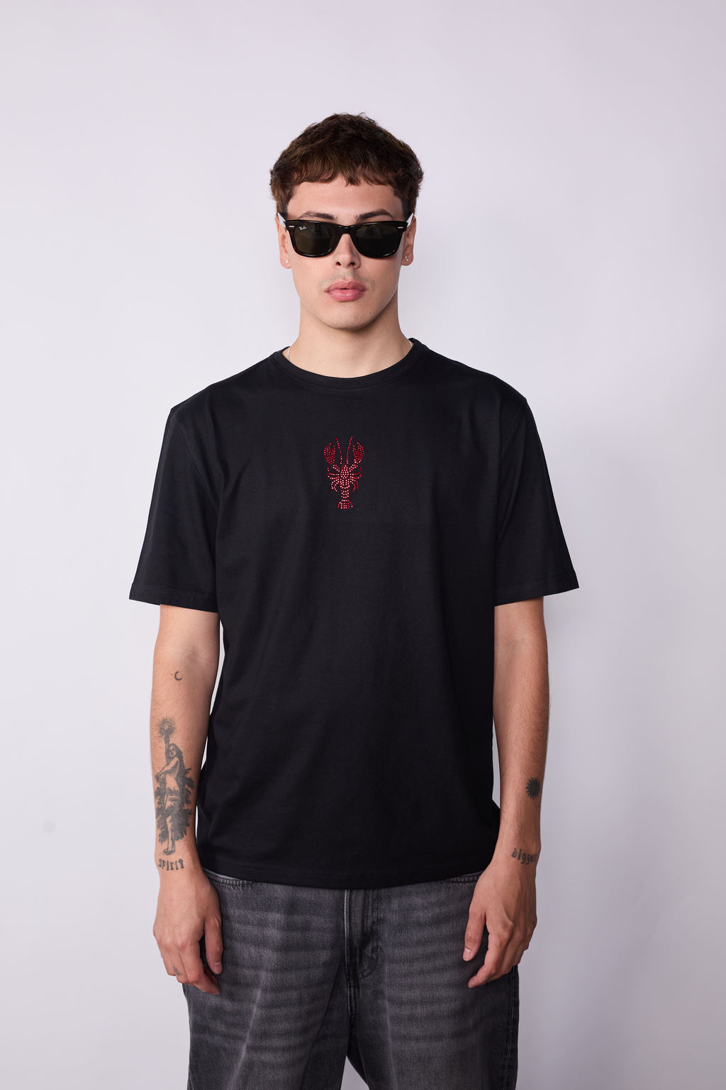 Polera Slim Fit Langosta Negra