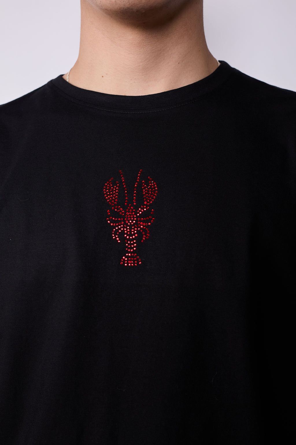 Polera Slim Fit Langosta Negra