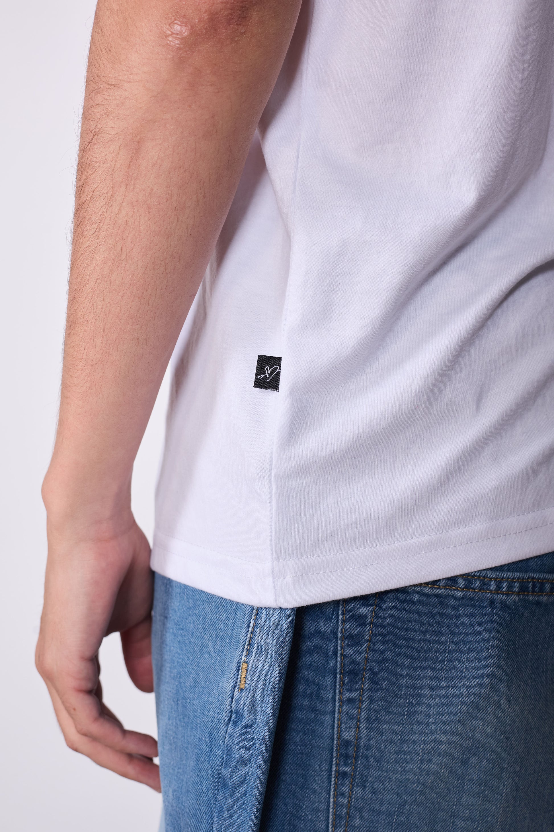 Polera Slim Blanca Fit Martini