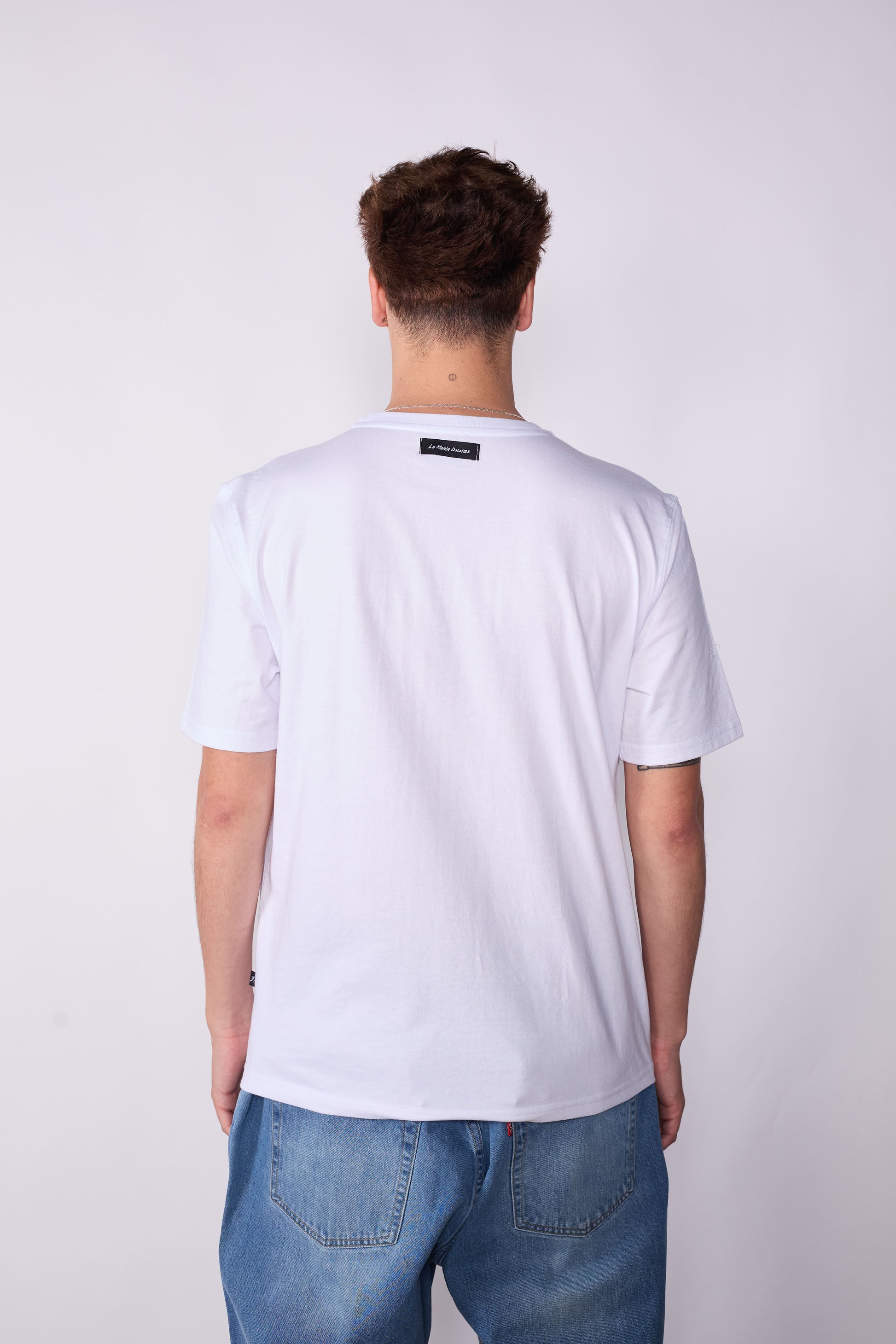Polera Slim Blanca Fit Martini