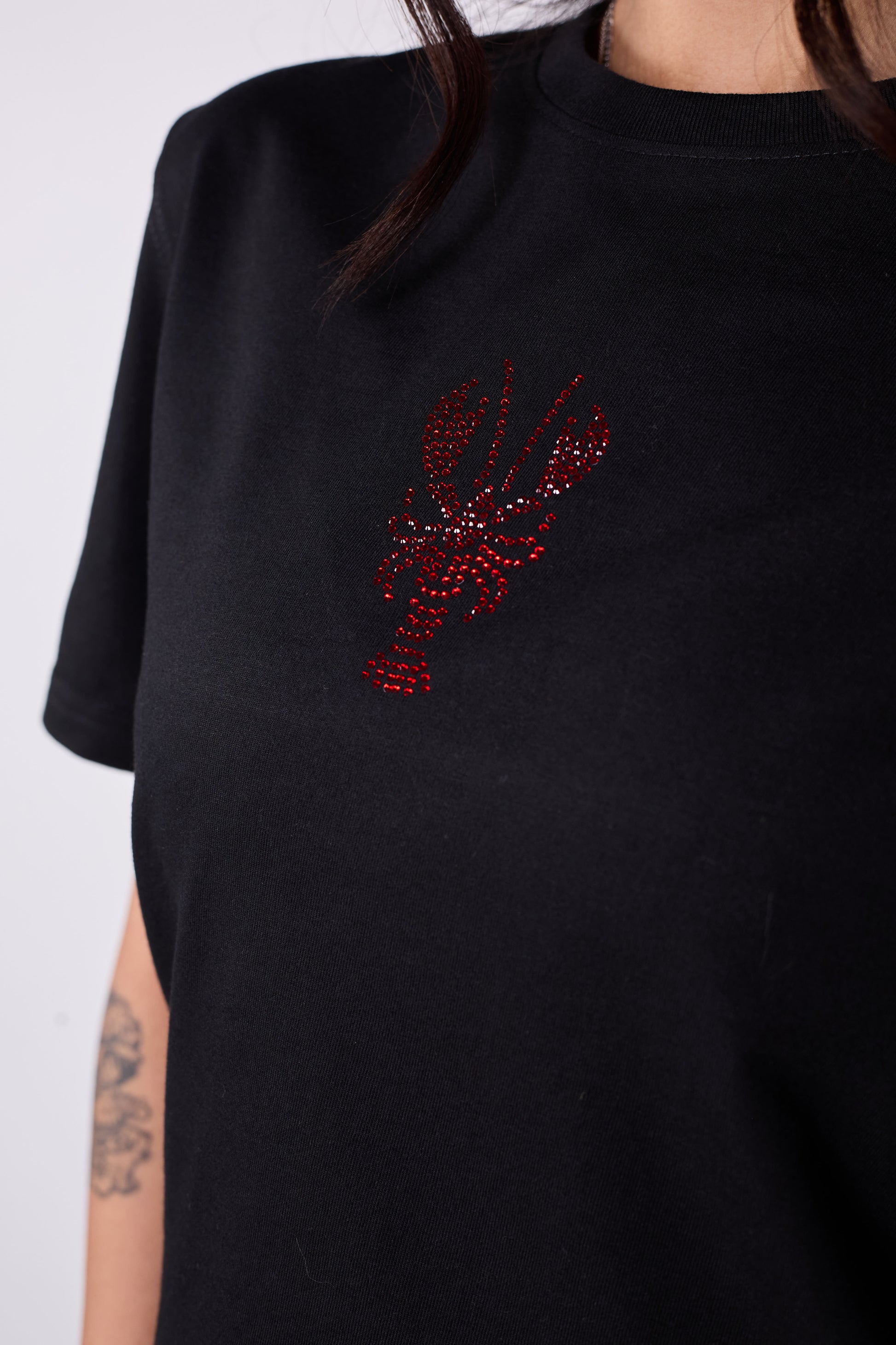 Polera Slim Fit Langosta Negra