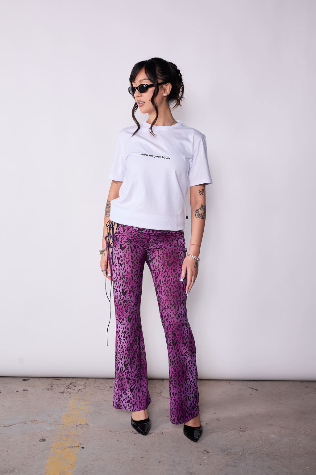 Polera Slim Fit Show me your bOOks.