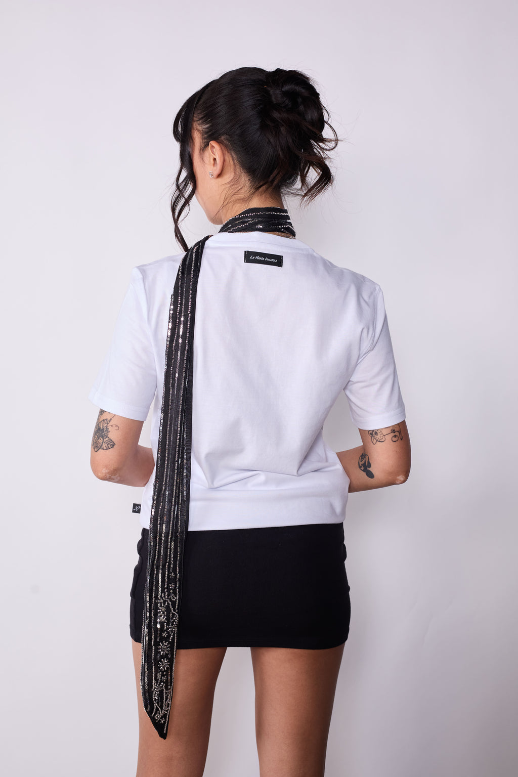 Polera Slim Blanca Fit Martini