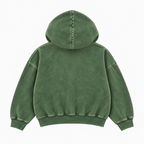 STAR ZIP HOODIE VERDE ★