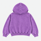 STAR ZIP HOODIE MORADO ★