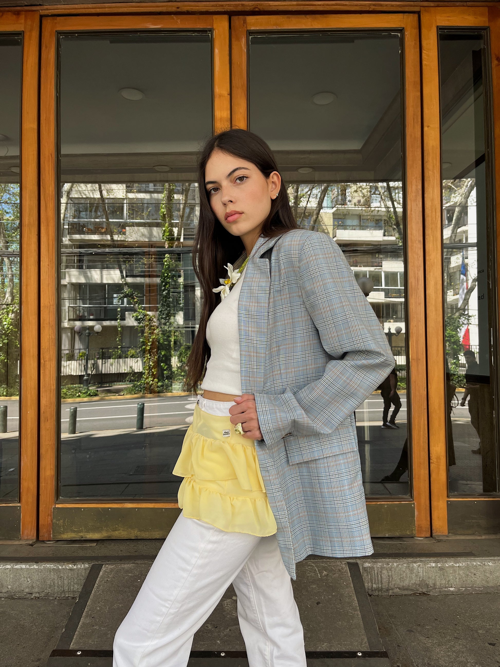 Sobre falda yellow butter