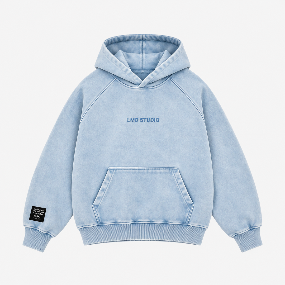 EVERYDAY UNIFORM HOODIE — ICE BLUE