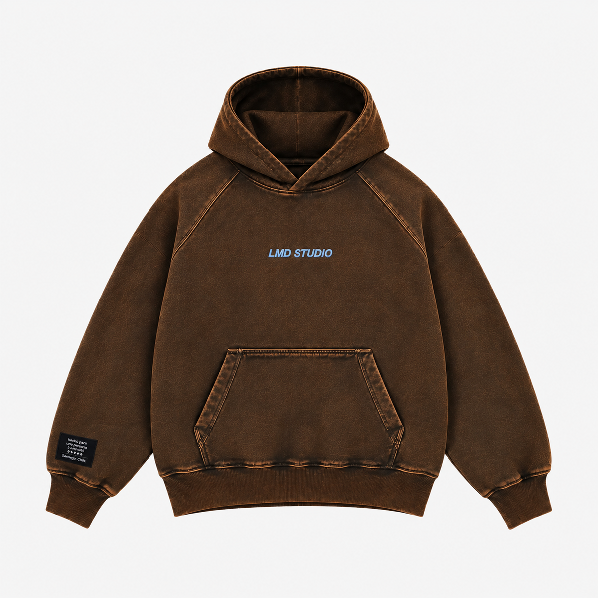EVERYDAY UNIFORM HOODIE — WASHED BROWN
