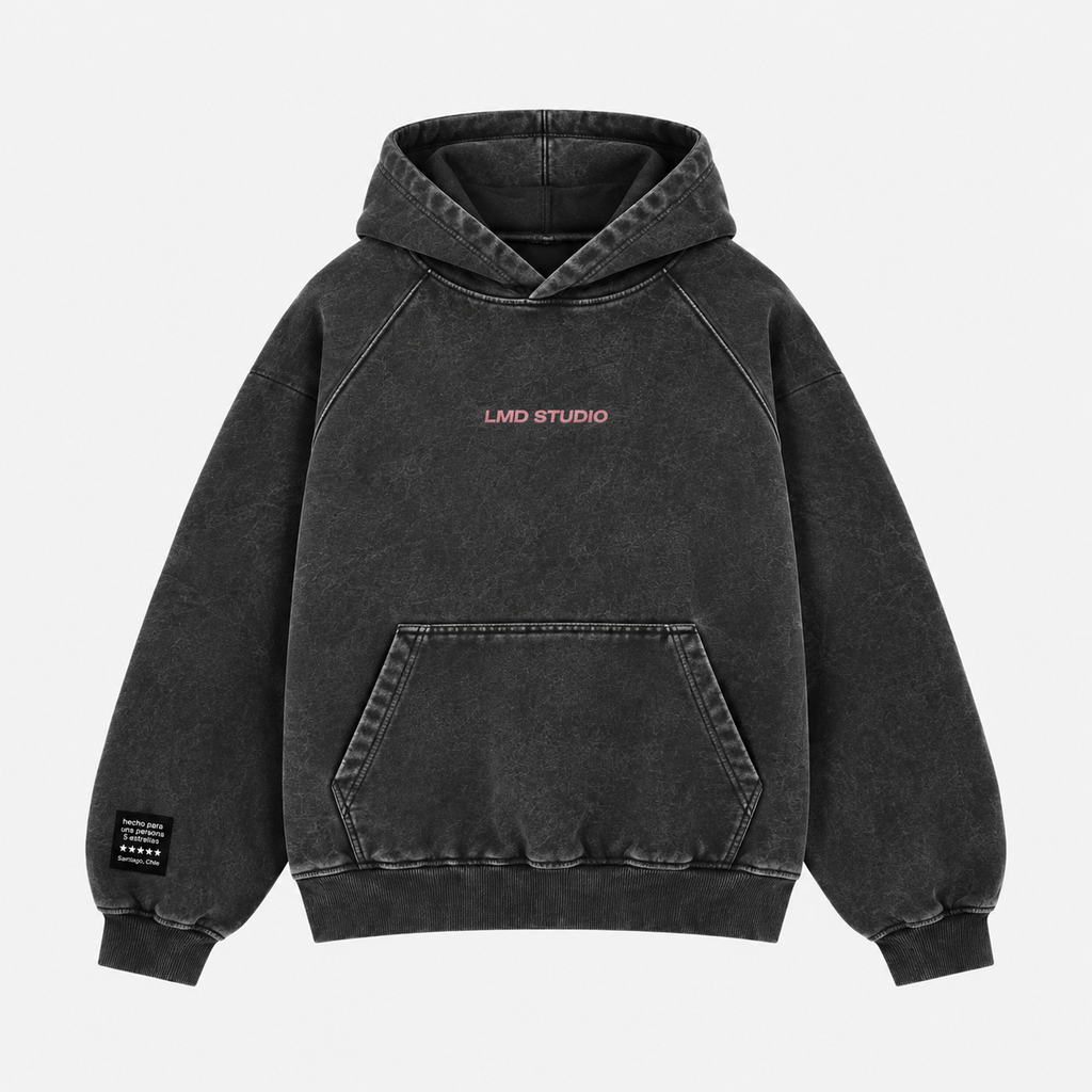 EVERYDAY UNIFORM HOODIE — WASHED BLACK