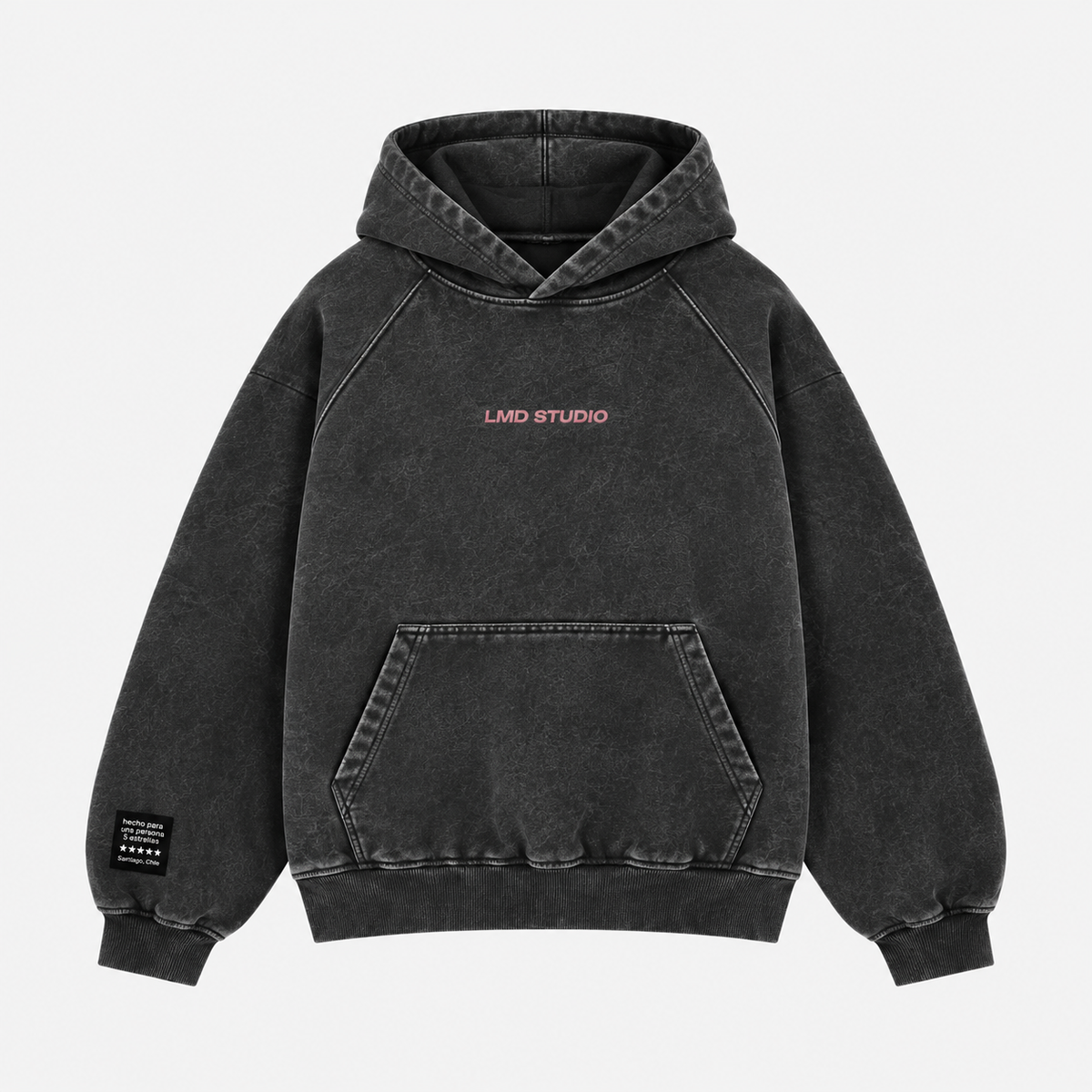 EVERYDAY UNIFORM HOODIE — WASHED BLACK