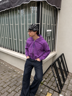 STAR ZIP HOODIE MORADO ★