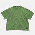 LMD Studio Star Boxy Tee — Washed Green ★