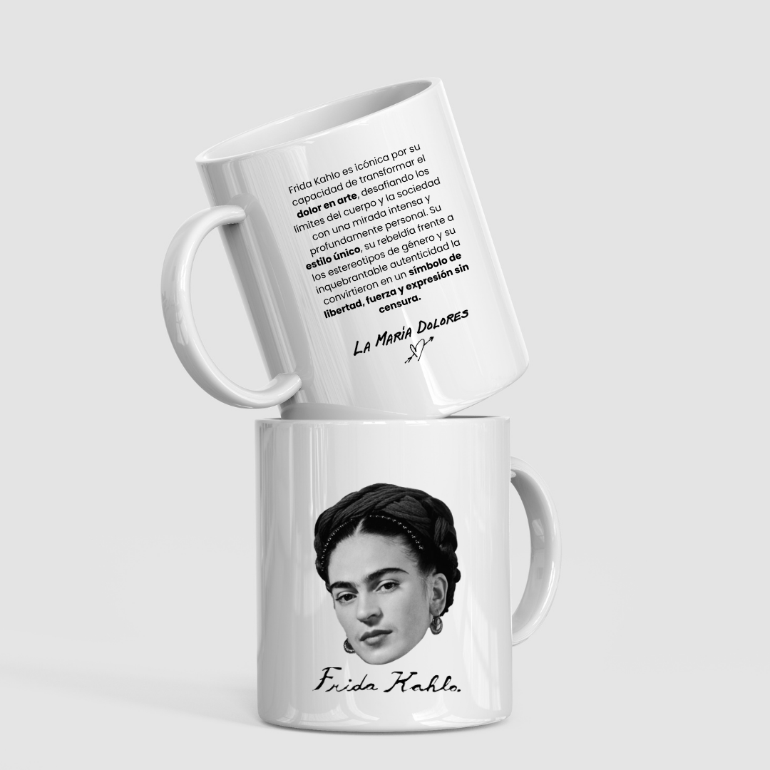 Mugs ICÓNICAS: Frida Khalo