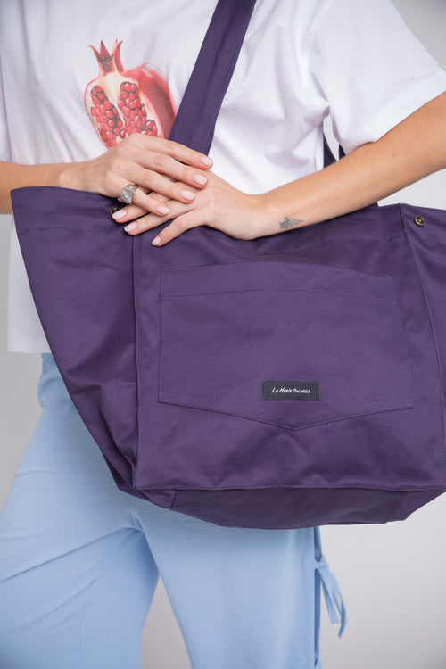 Bolso expandible Azul Marino