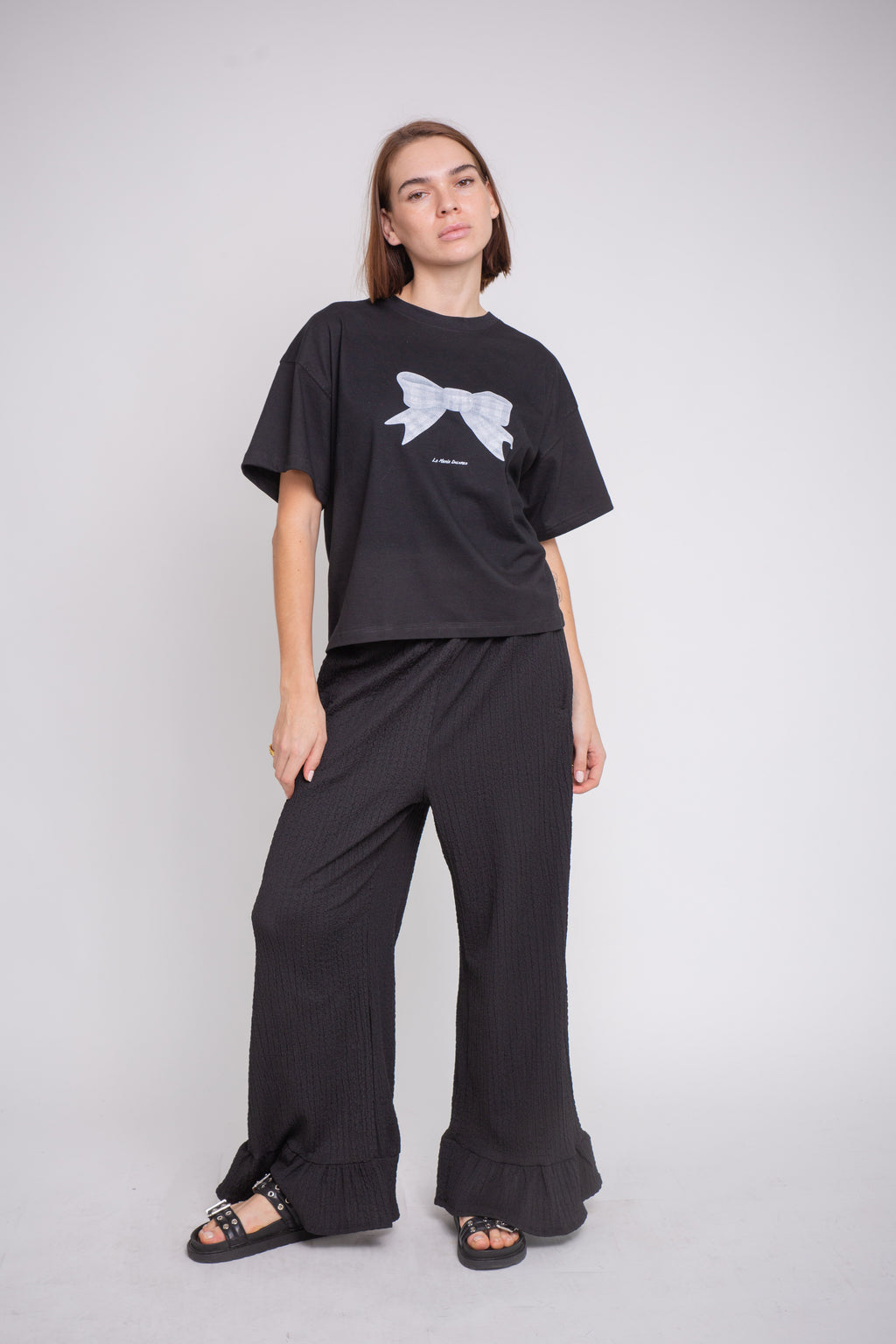 Polera Coquette Negra