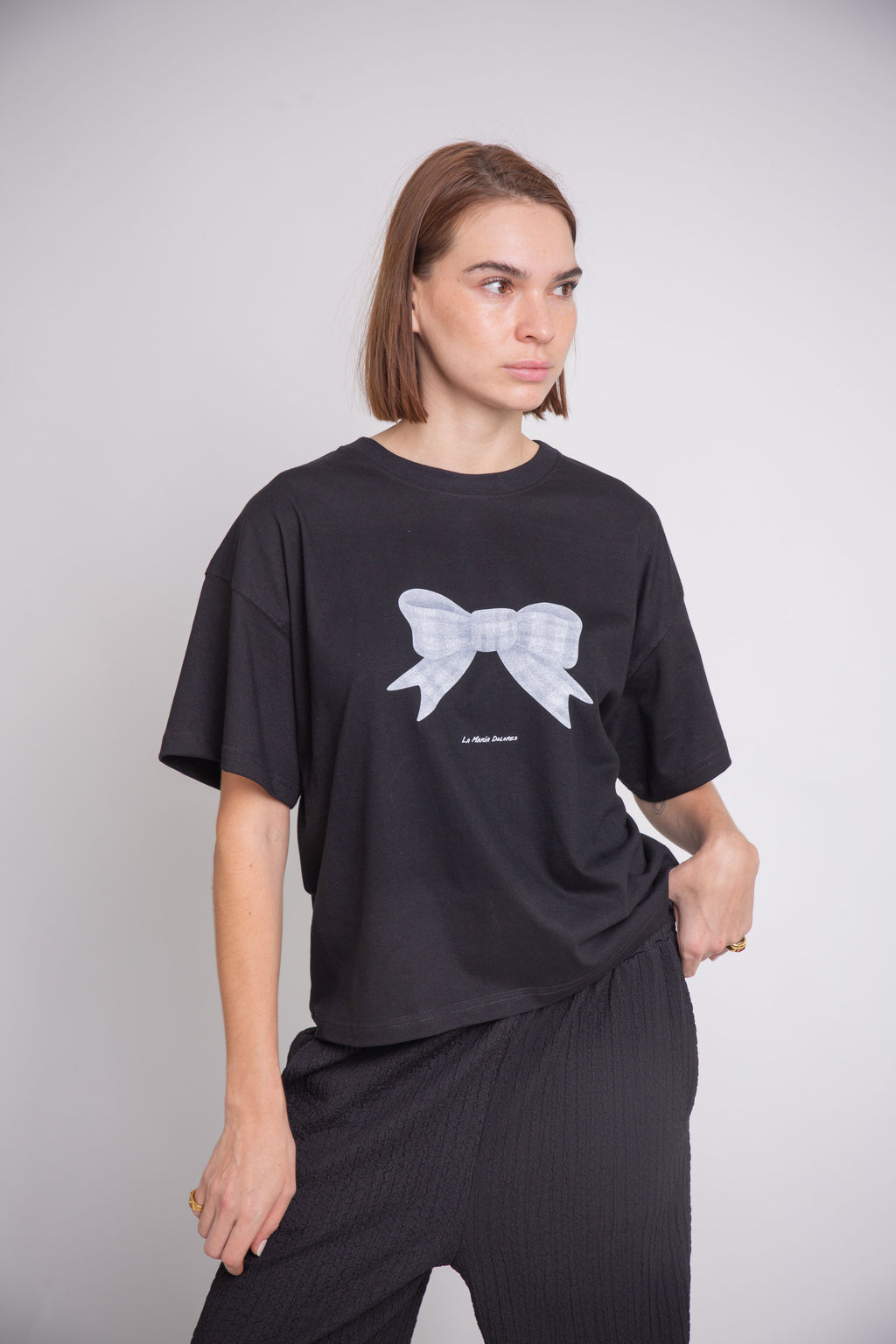 Polera Coquette Negra