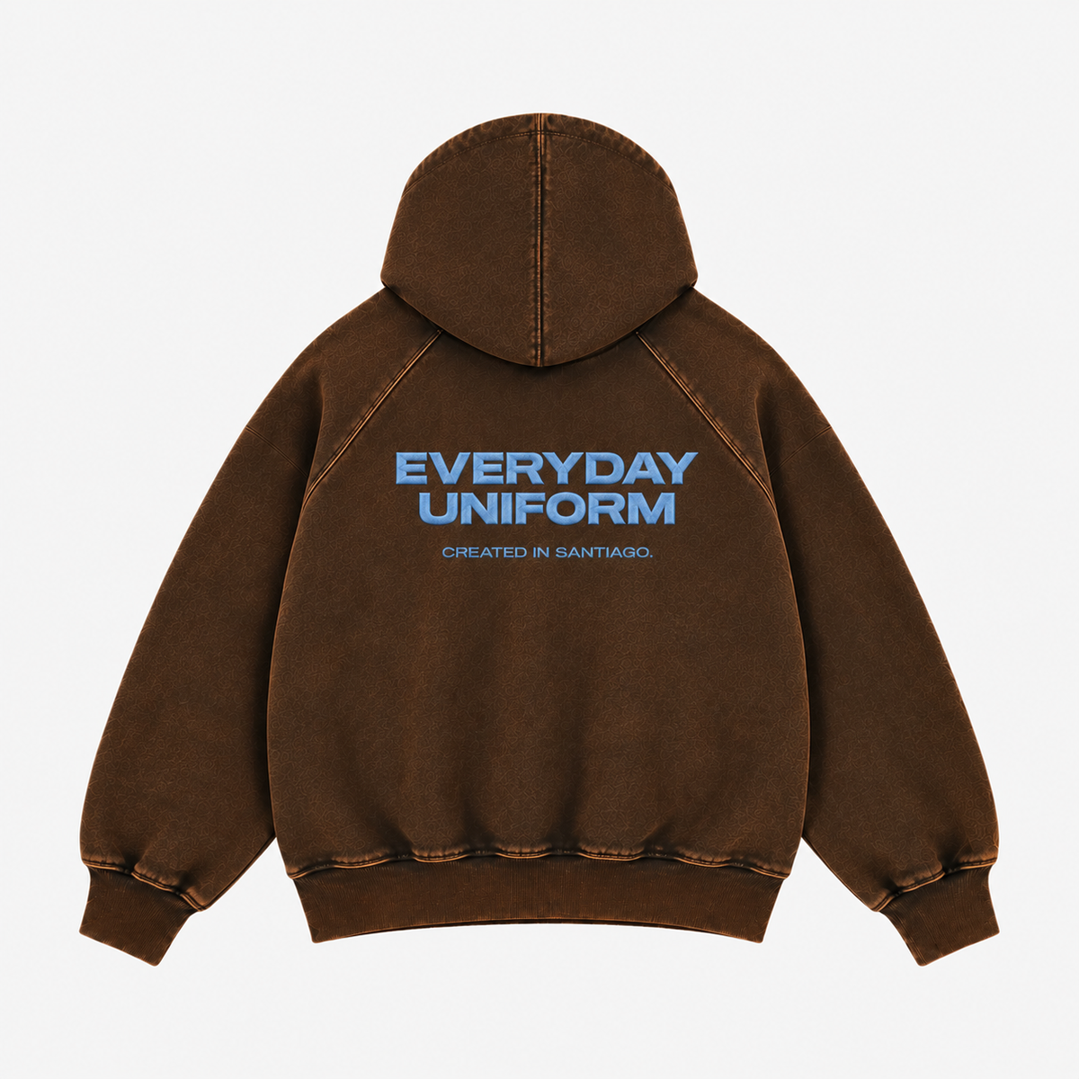 EVERYDAY UNIFORM HOODIE — WASHED BROWN