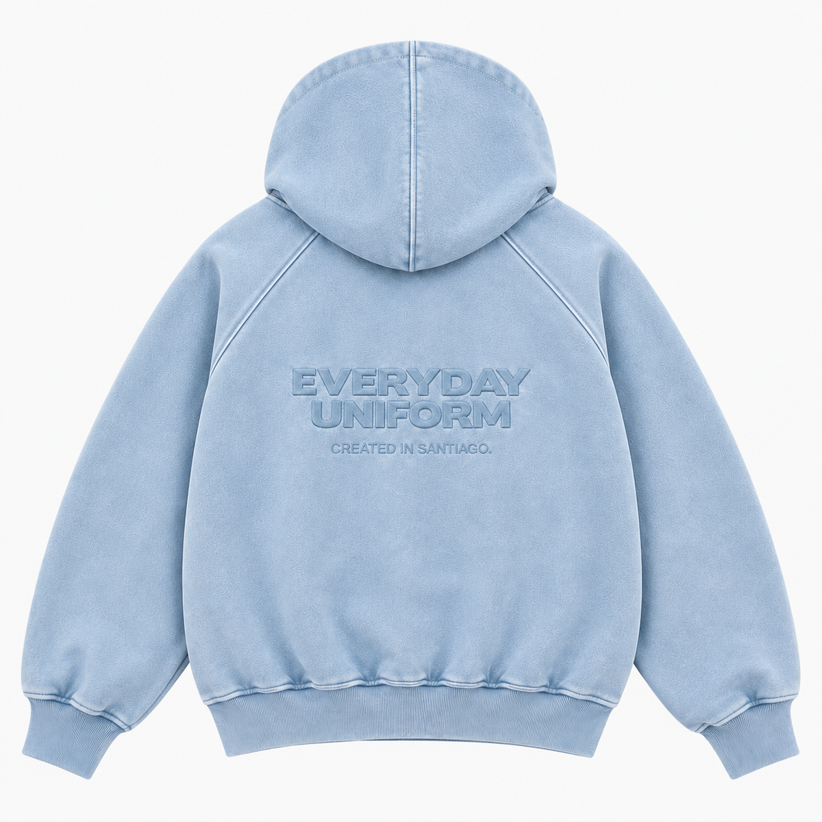 EVERYDAY UNIFORM HOODIE — ICE BLUE
