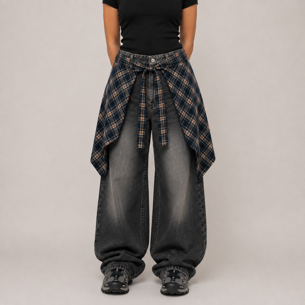 Sobrefalda tartan #2