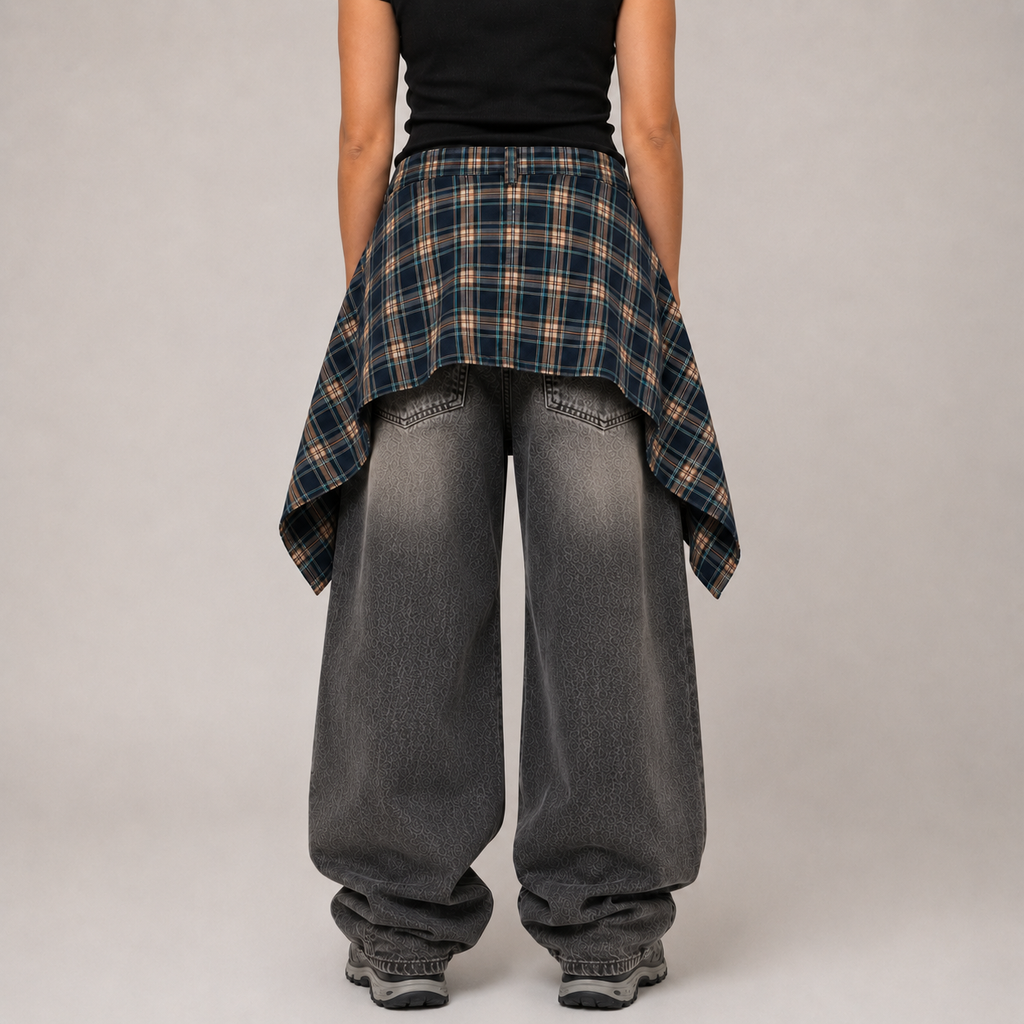 Sobrefalda tartan #2