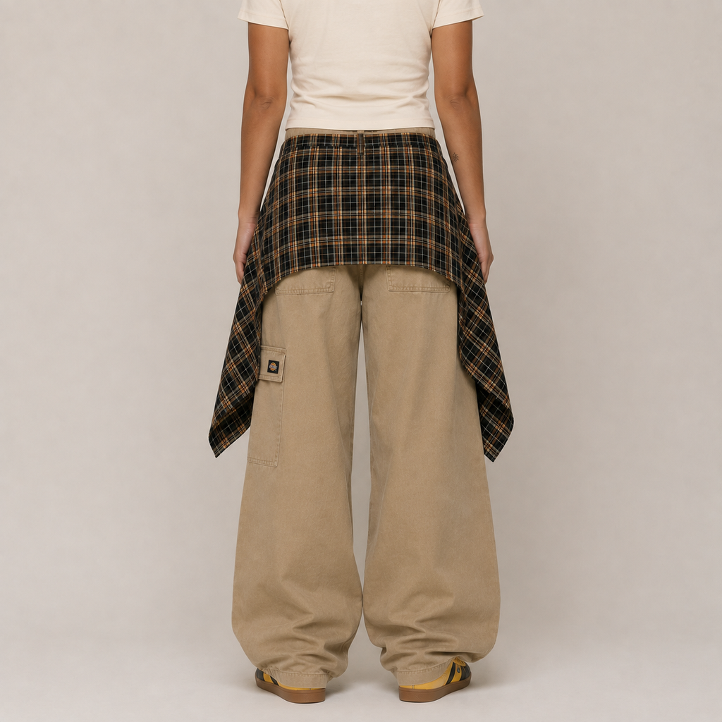 Sobrefalda tartan #4