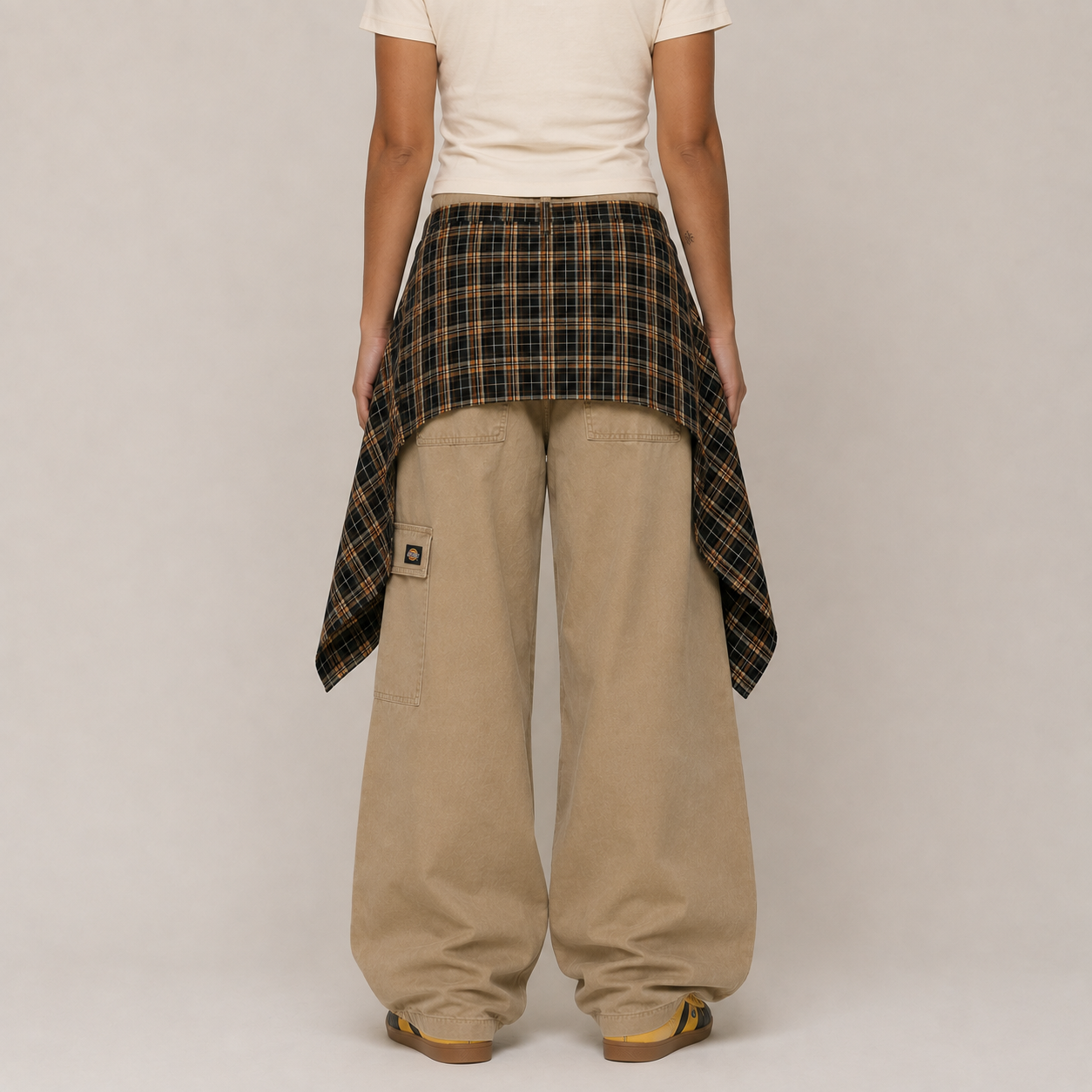 Sobrefalda tartan #4