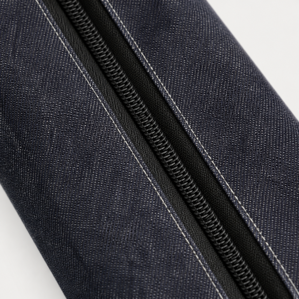 Bolso Denim con Vuelos